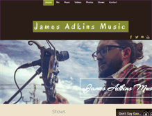Tablet Screenshot of jamesadkinsmusic.com